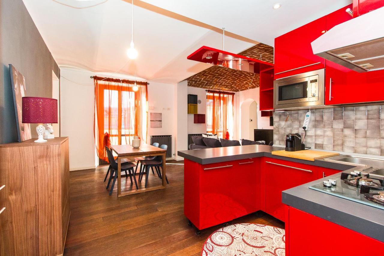 דירות טורינו Colorful Statuto Square Design Apart מראה חיצוני תמונה