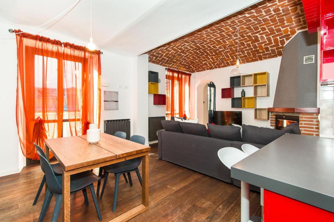 דירות טורינו Colorful Statuto Square Design Apart מראה חיצוני תמונה